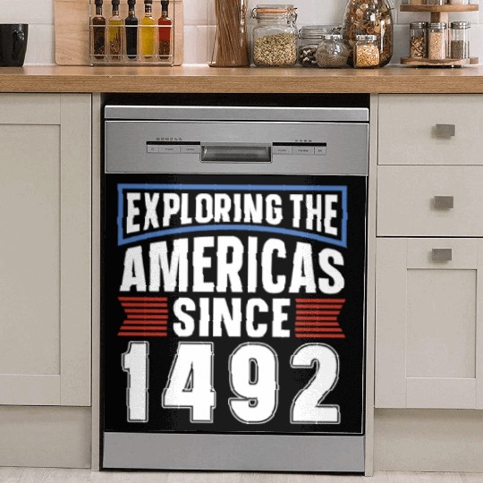 Columbus Day 1492 Dish Washer Covers