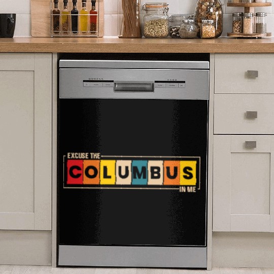 Columbus Day 1492 Dish Washer Covers
