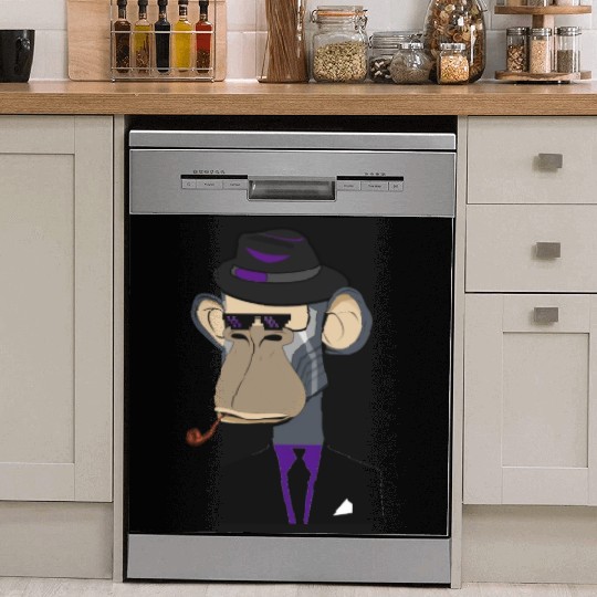 NFT - new ape ( series A-001 ) Dish Washer Covers
