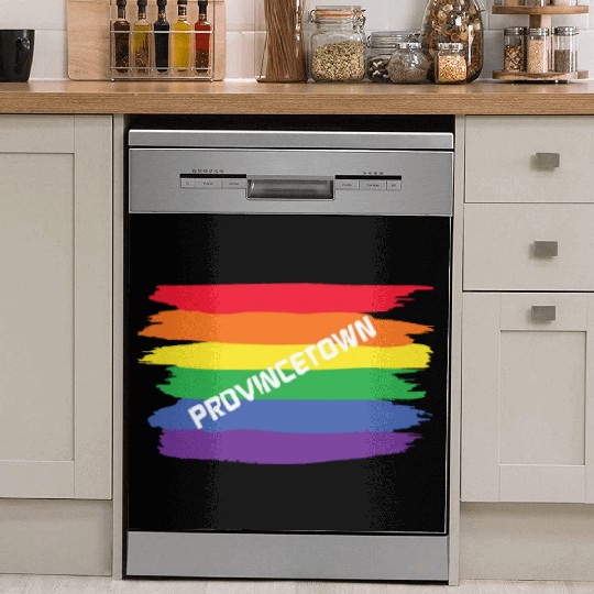 LBGT Flag Gay Pride Human Vintage Rainbow Dish Washer Covers