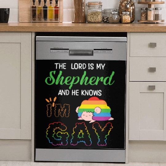 LBGT Flag Gay Pride Human Vintage Rainbow Dish Washer Covers