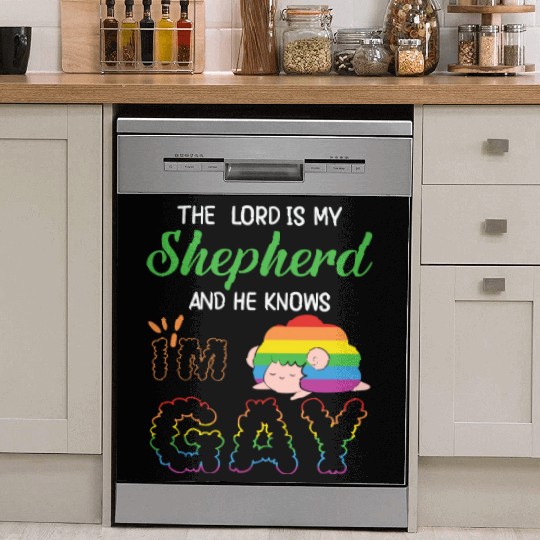 LBGT Flag Gay Pride Human Vintage Rainbow Dish Washer Covers