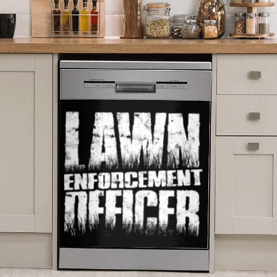 Lawn Enforcement Officer - lawn mowing Dish Washer Covers