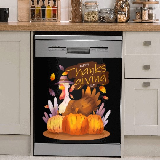 east Thanksgiving ,Food Feast ,Fall Thanksgiving Dish Washer Covers