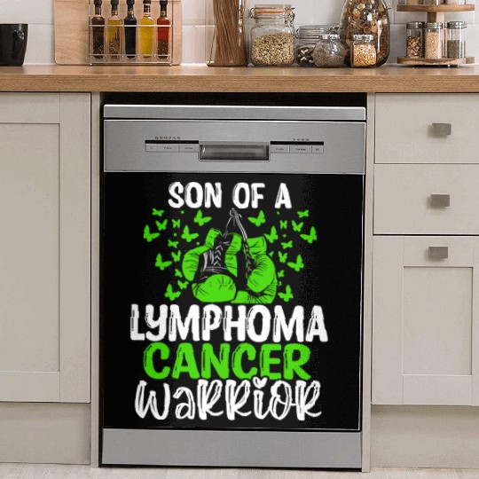 Lymphoma Cancer Awareness Month Ribbon Son Dish Washer Covers