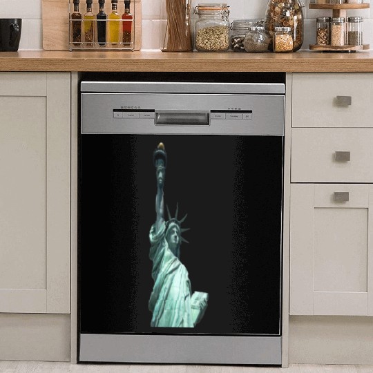 statue of liberty Dish Washer Covers