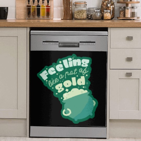 feeling like a pot of gold Dish Washer Covers