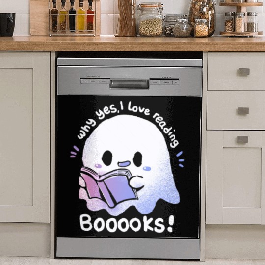 I Love Reading Booooks Dish Washer Covers