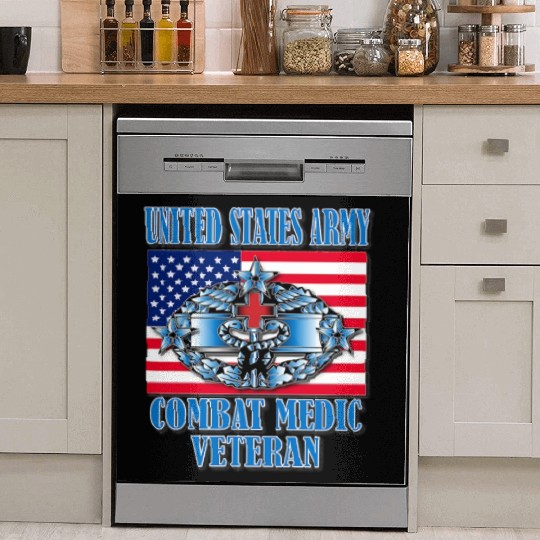 Combat Medic 4th Award Memorable Us Dish Washer Covers