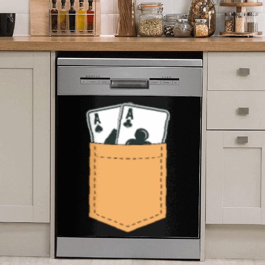 Poker Pocket Dish Washer Covers