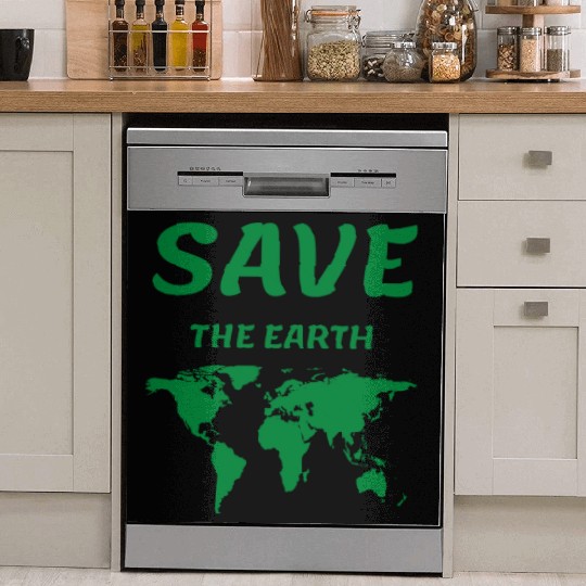 SAVE THE EARTH Dish Washer Covers