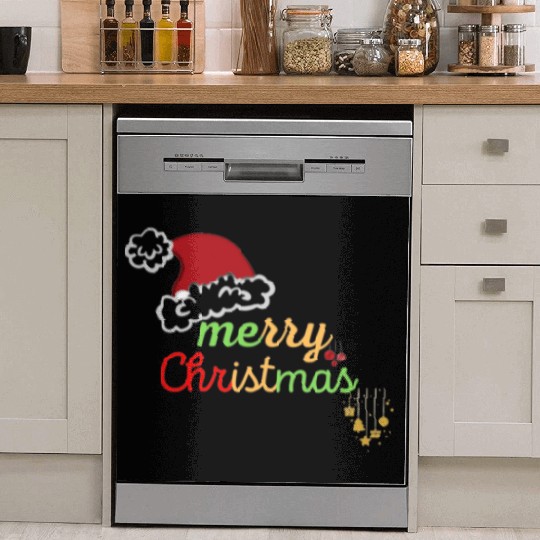 merry christmas yall winter Dish Washer Covers