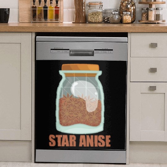 Star Anise Spice Flavor Food Cooking Dish Washer Covers