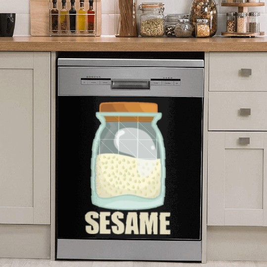 Sesame Spice Flavor Food Cooking Dish Washer Covers