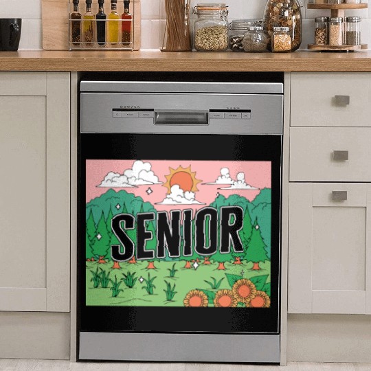 Graduation Dish Washer Covers, Senior Class Of 2023 Gift End