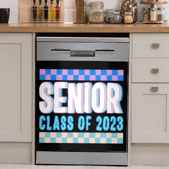 Graduation Dish Washer Covers, Senior Class Of 2023 Gift End