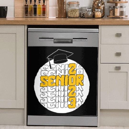 Graduation Dish Washer Covers, Senior Class Of 2023 Gift End