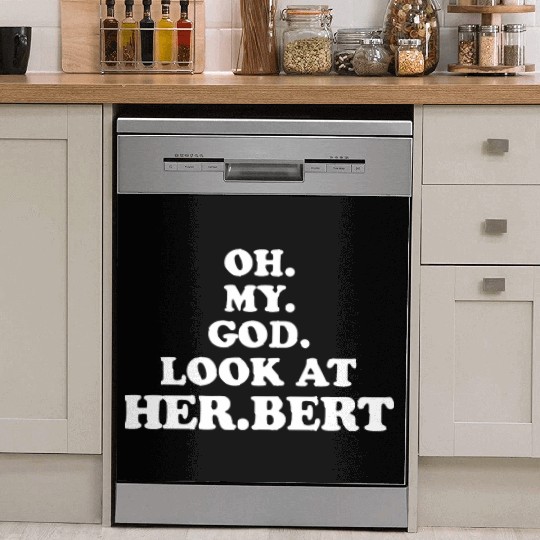 oh my god look at herbert design Dish Washer Covers