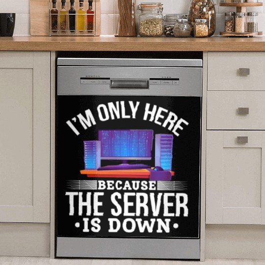 Humorous Computer Science IT Joke Dish Washer Covers