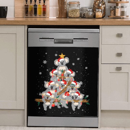 Koala Ornament Decoration Christmas Tree Dish Washer Covers Xmas