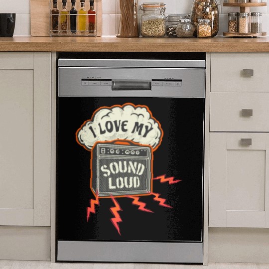 Sound Amplifier Vintage Sound Engineer Dish Washer Covers
