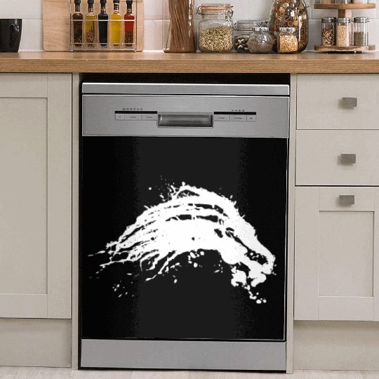 Color blob splash paint painter gift colorful spot Dish Washer Covers