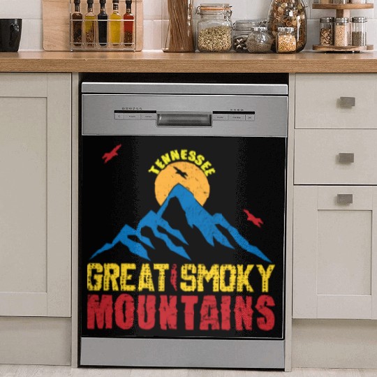 Great Smoky Mountains Tennessee Mountain Hiking Dish Washer Covers