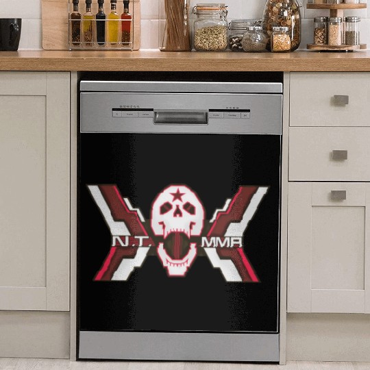 NT MMA graphic color1 Dish Washer Covers