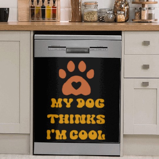 Crazy Dog Dish Washer Covers Unisex-Adult My Dog Thinks Im C