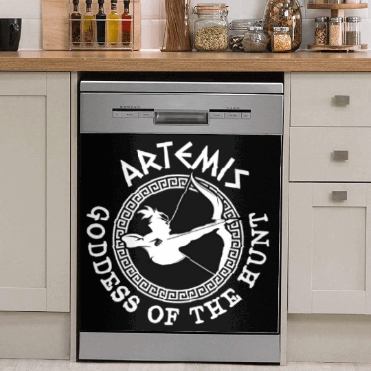 Artemis God, Greek God Dish Washer Covers