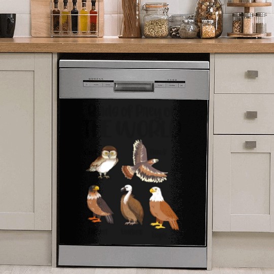 Birds of Prey Of The World Dish Washer Covers