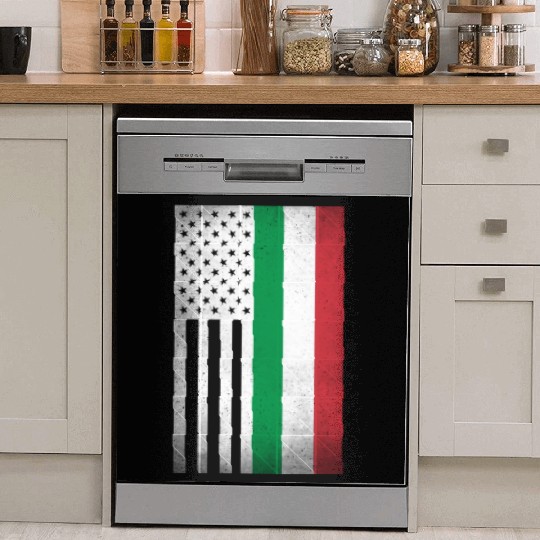 Italy Design for proud Italian Americans Dish Washer Covers