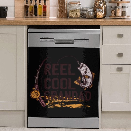 Reel cool Grandad Reel cool Grandad inspiration st Dish Washer Covers