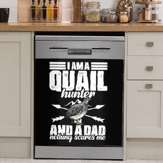 Funny Quail Hunting Hobby Northern Bobwhite Quail Dish Washer Covers