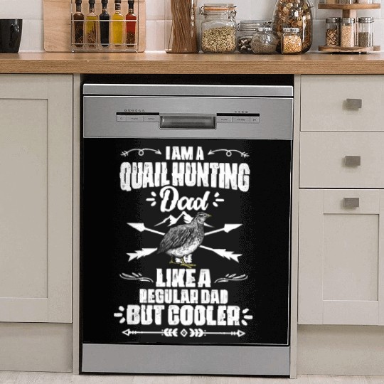 Funny Quail Hunting Season For A Bobwhite Quail Dish Washer Covers