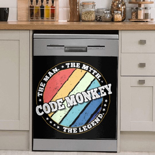 Code Monkey. The man. The myth. The legend. Dish Washer Covers