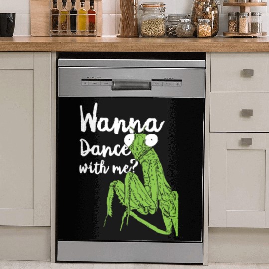 Insect Enthusiast Praying Mantis Lover Dish Washer Covers