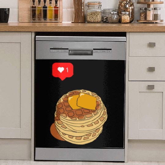 Waffle lover Dish Washer Covers