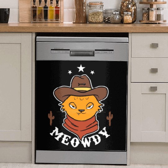 Meowdy Dish Washer Covers