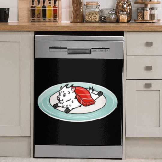 Goat Nigiri Sushi Dish Washer Covers