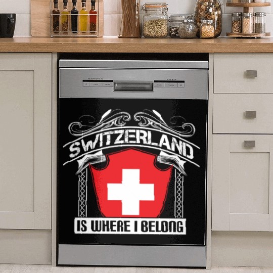 Switzerland Alps State Gift Idea Dish Washer Covers