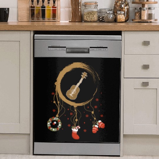 musical instrument dreamcatcher Christmas Ukulele Dish Washer Covers