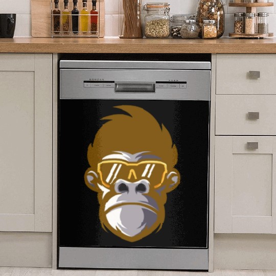 monkey face Dish Washer Covers