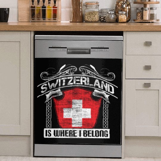 Switzerland Matterhorn State Dish Washer Covers