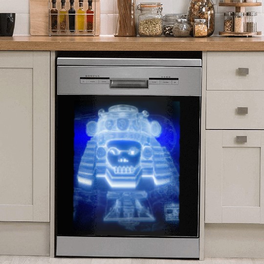 Maya Blueprints Inca Mask Drawing Ancient Dish Washer Covers