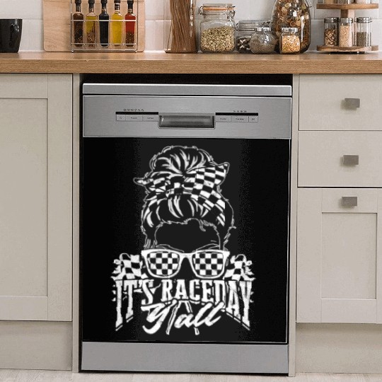 It's race day y'all - racer Dish Washer Covers