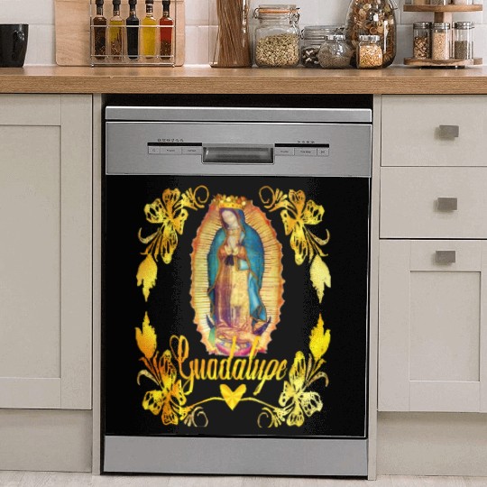 Our Lady Guadalupe Virgin Mary Catholic Decor Dish Washer Covers