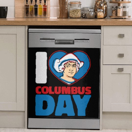 Columbus Day 1492 Dish Washer Covers