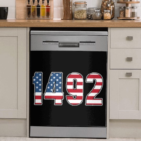 Columbus Day 1492 Dish Washer Covers