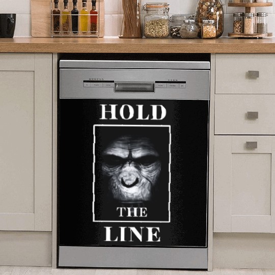 APE Monkey Face "Hold the Line" Dish Washer Covers